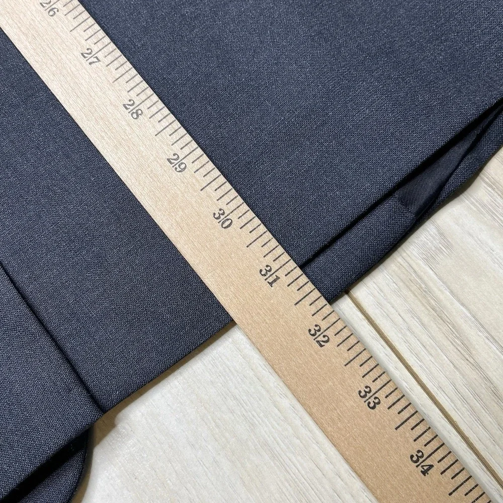 Brooks Brothers 346 Stretch Wool 2 Piece Suit Navy Blue Size 38R W:34x31 - Picture 10 of 16